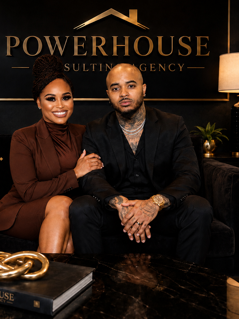 PowerHouse Consulting Agency clients in the studio office